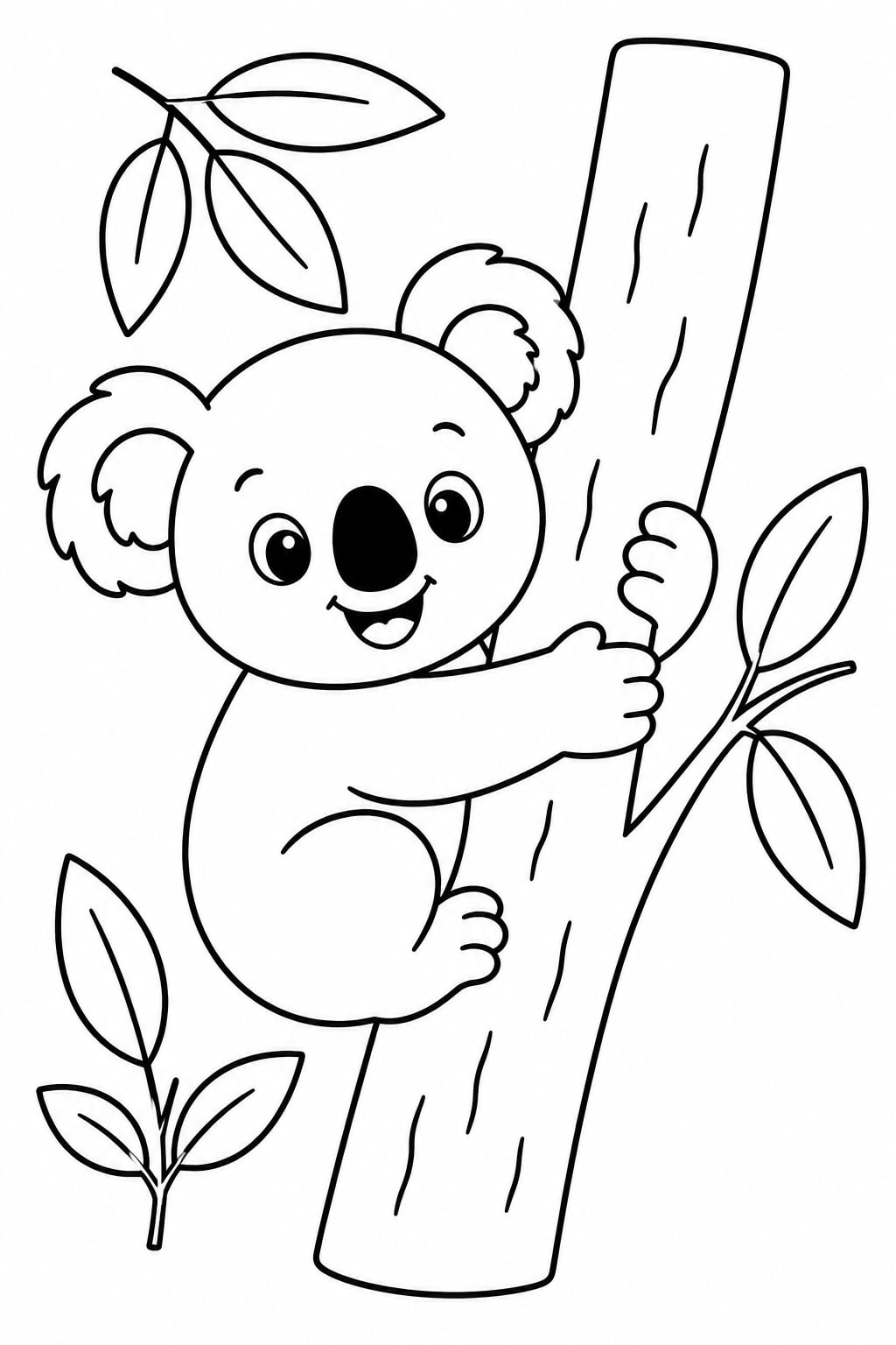 Koala En Arbol