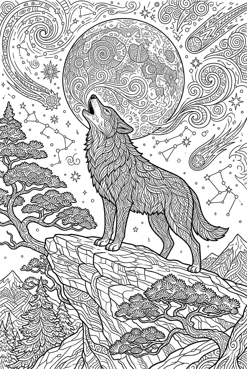 Lobo Aullando