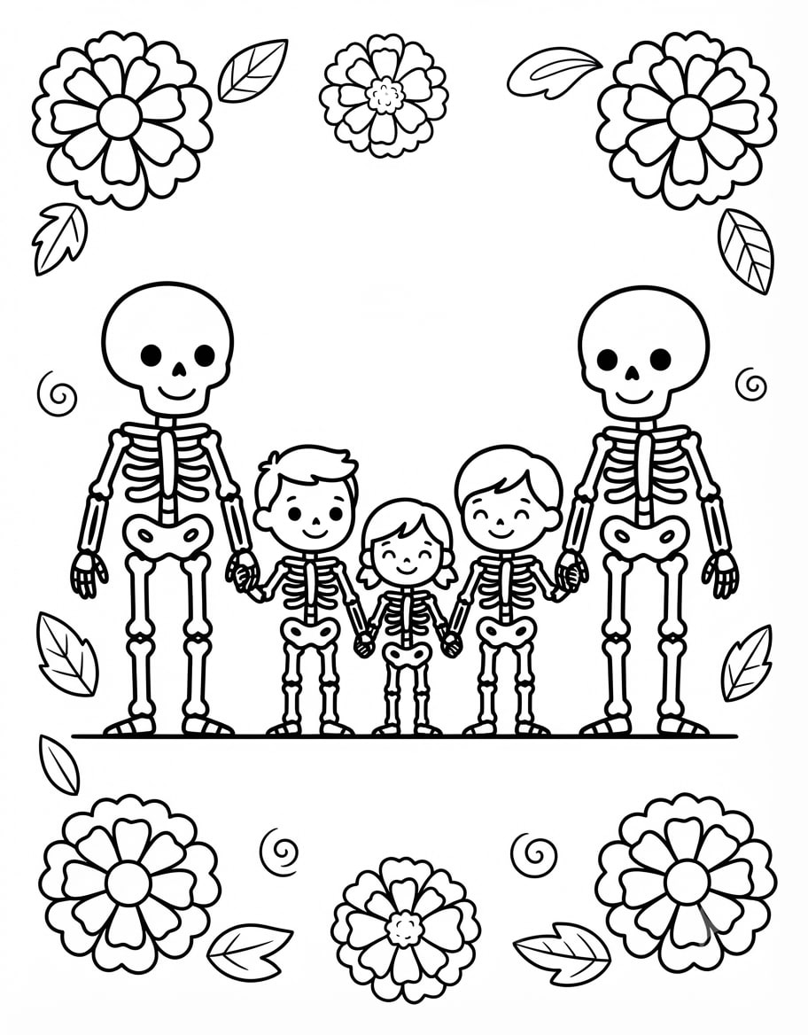 Skeleton Family