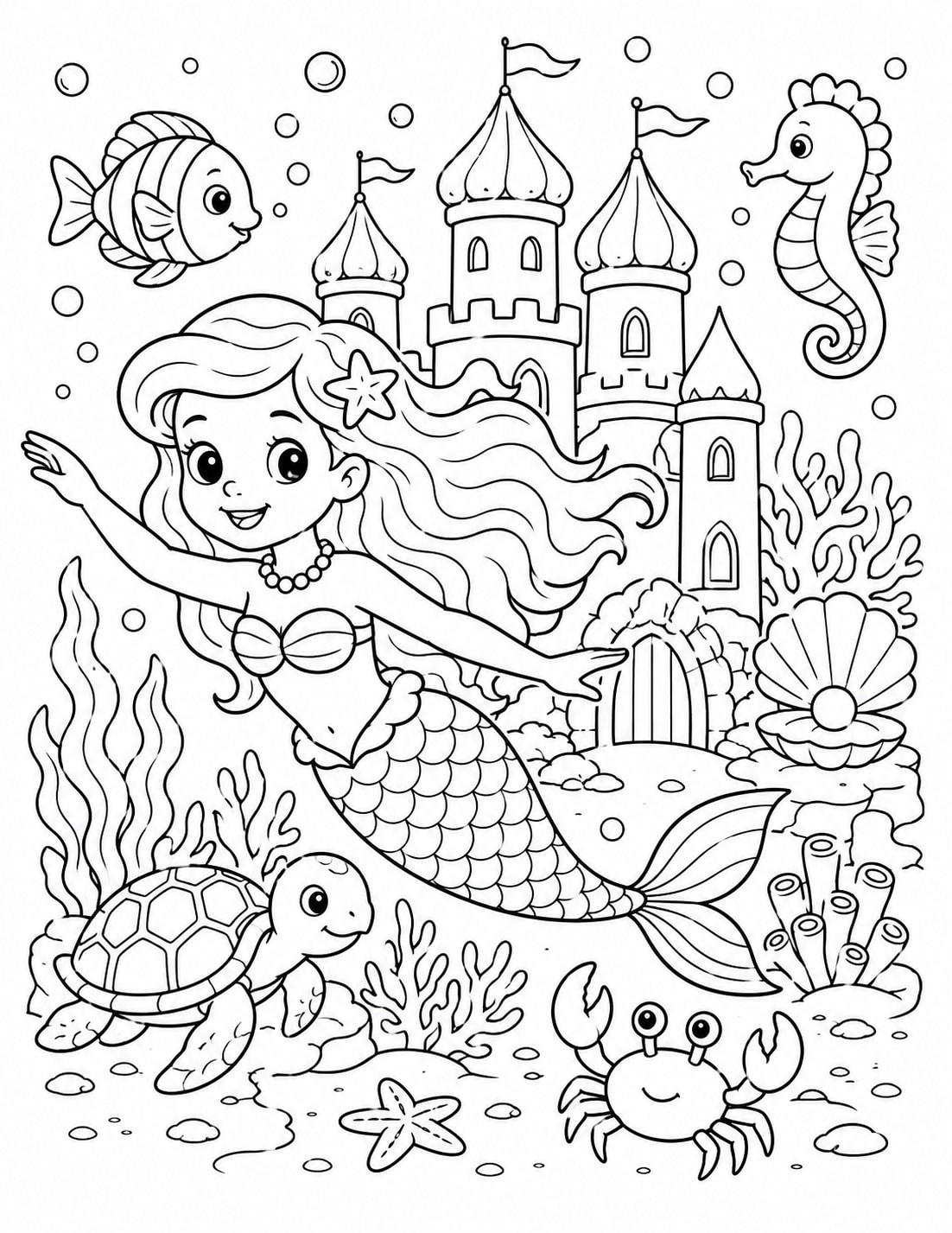 Mermaid Underwater Kingdom