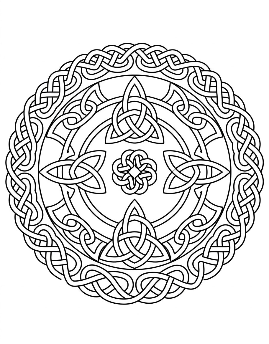 Celtic Knot Mandala