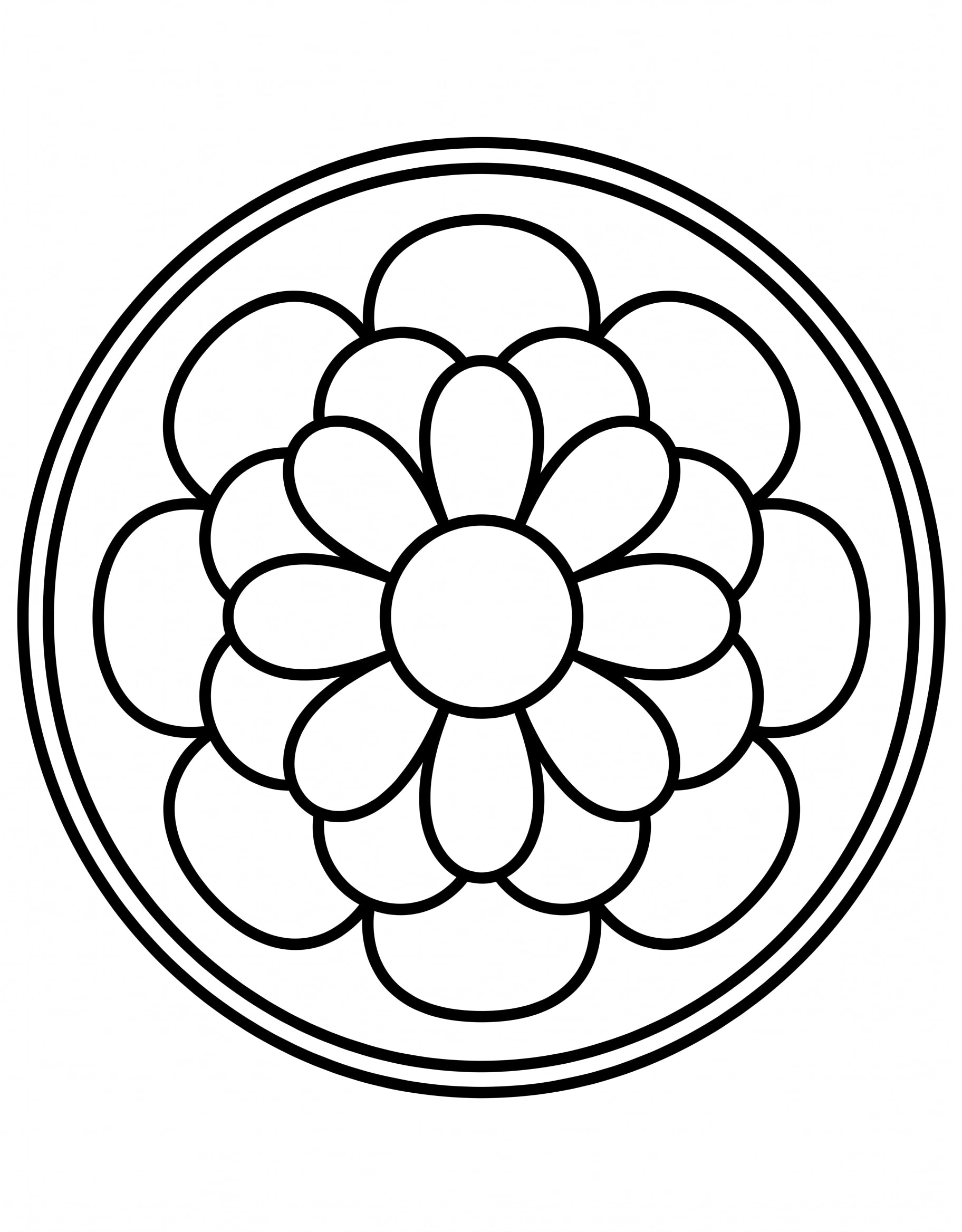 Circle Mandala Simple