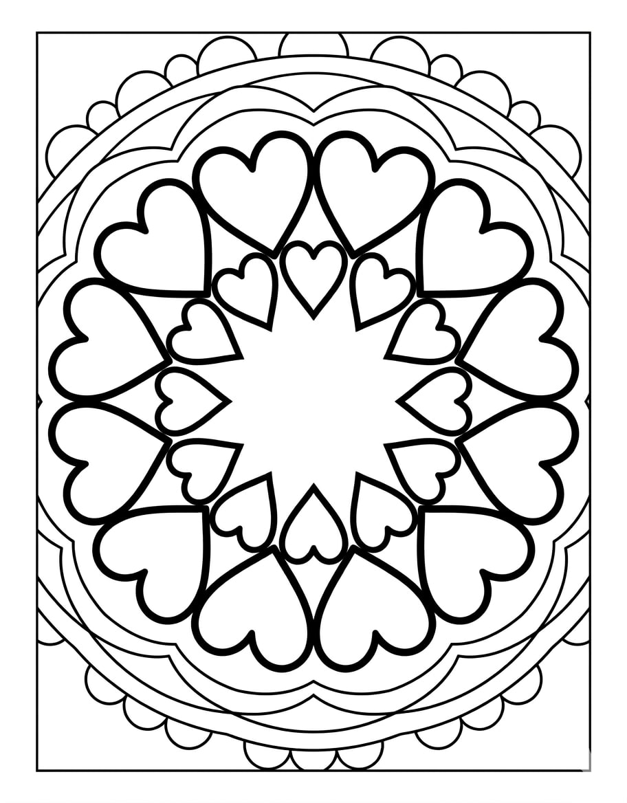 Heart Mandala