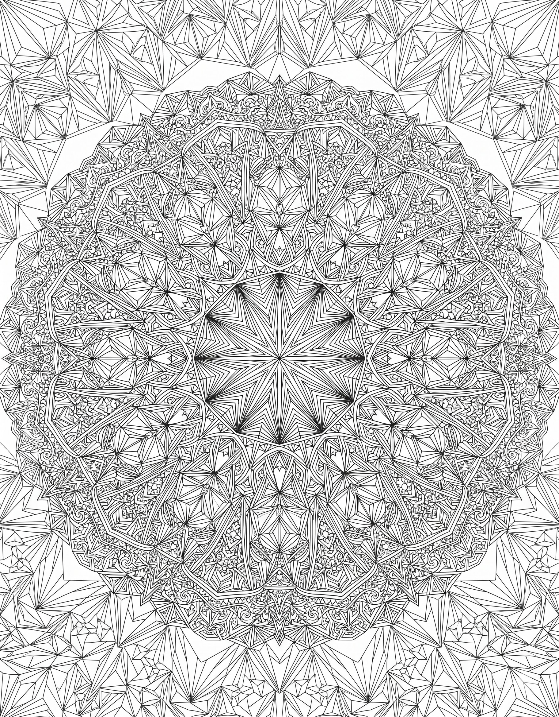 Kaleidoscope Mandala