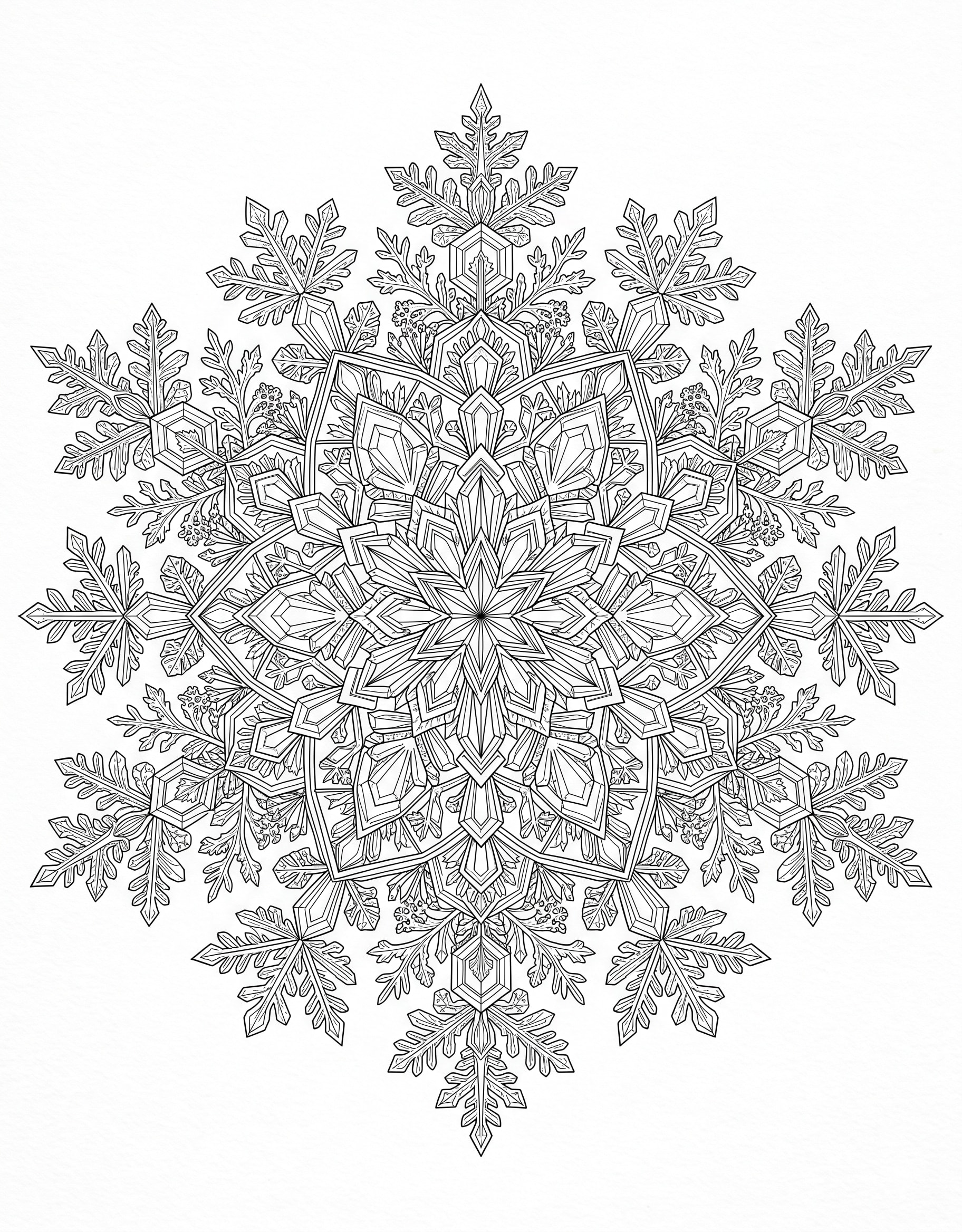 Snowflake Mandala