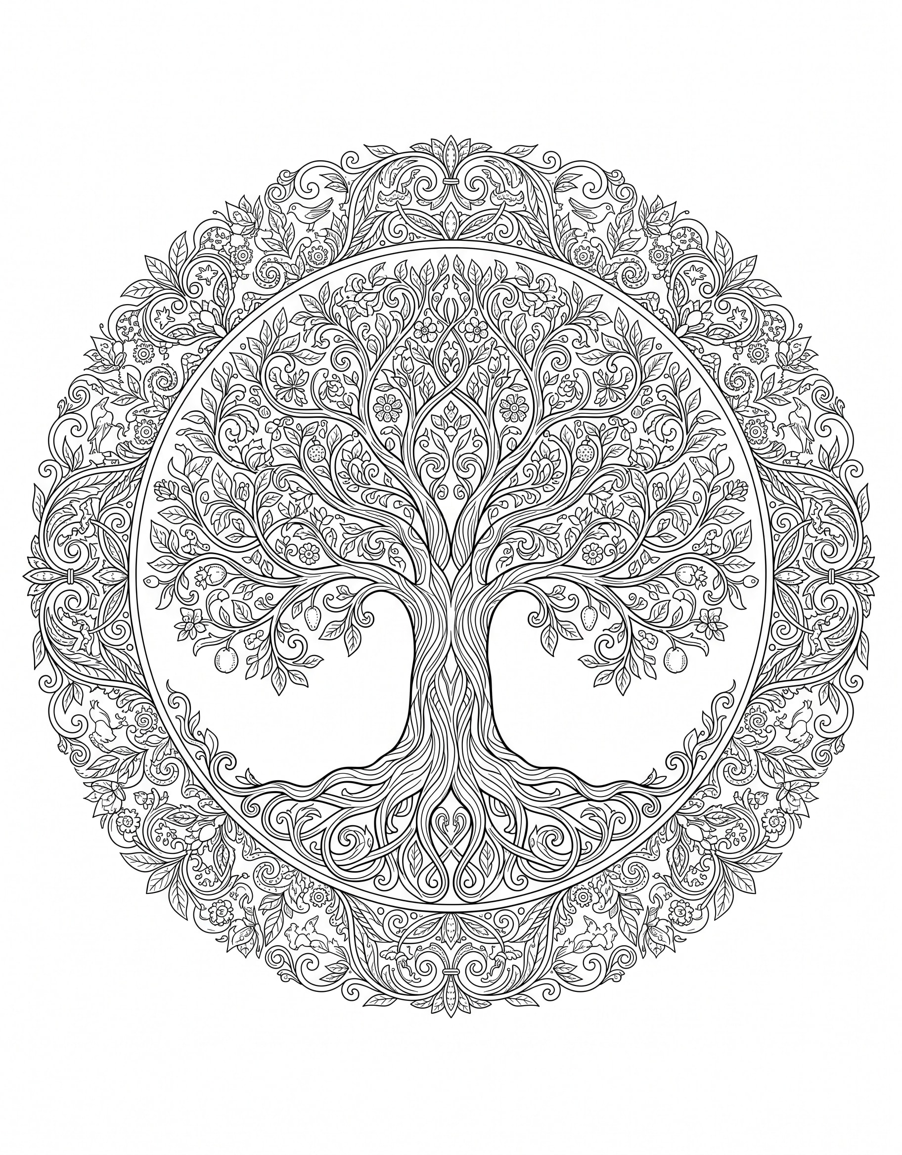 Tree Of Life Mandala