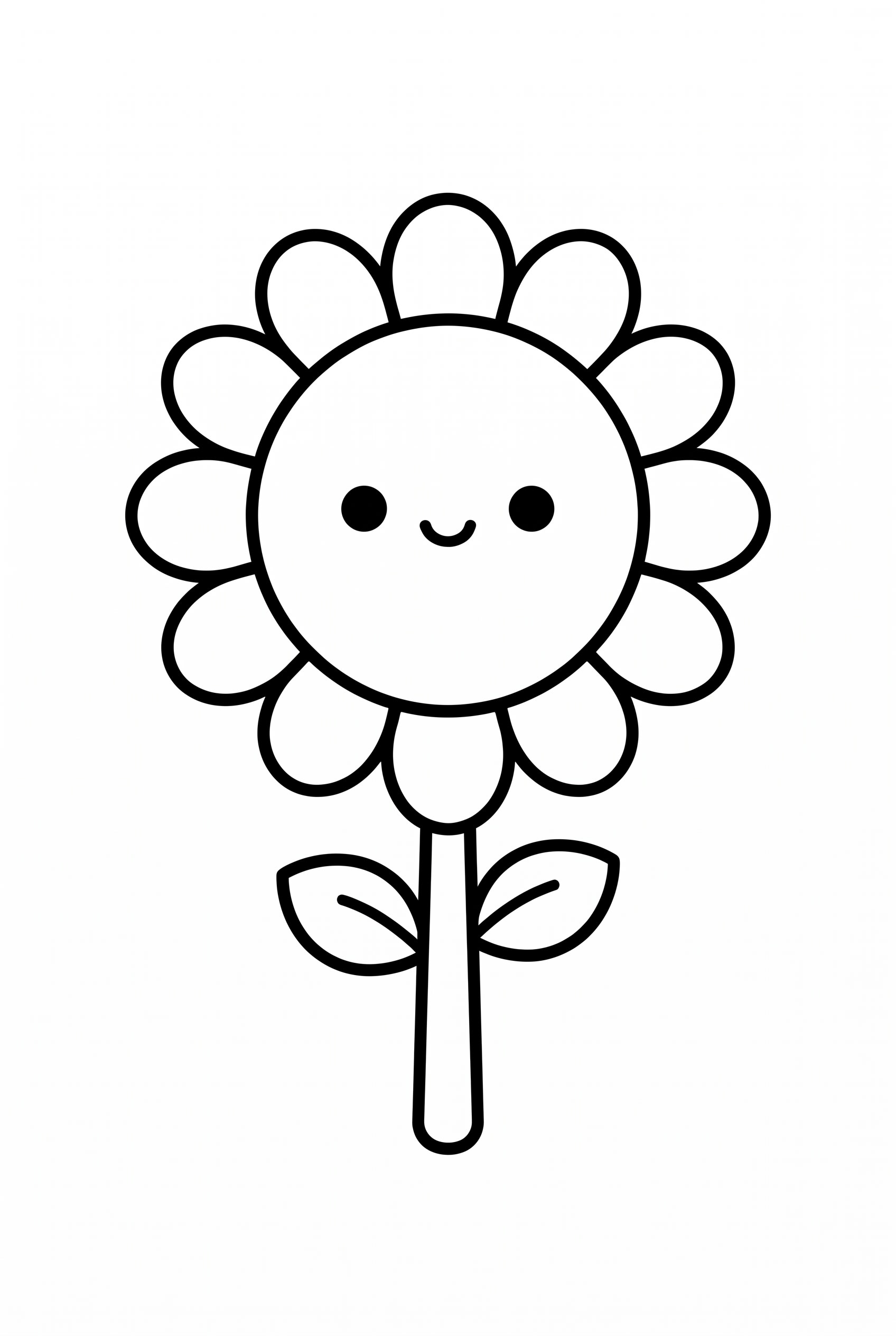 Sunflower Kawaii
