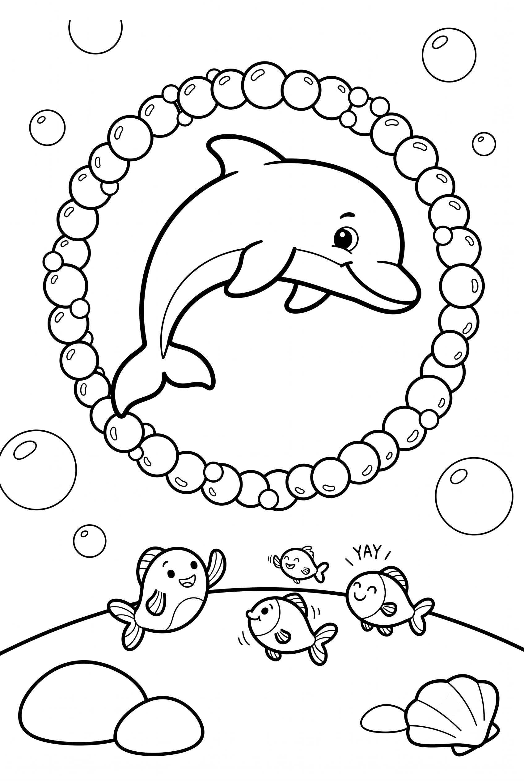 Dolphin Jump Ring