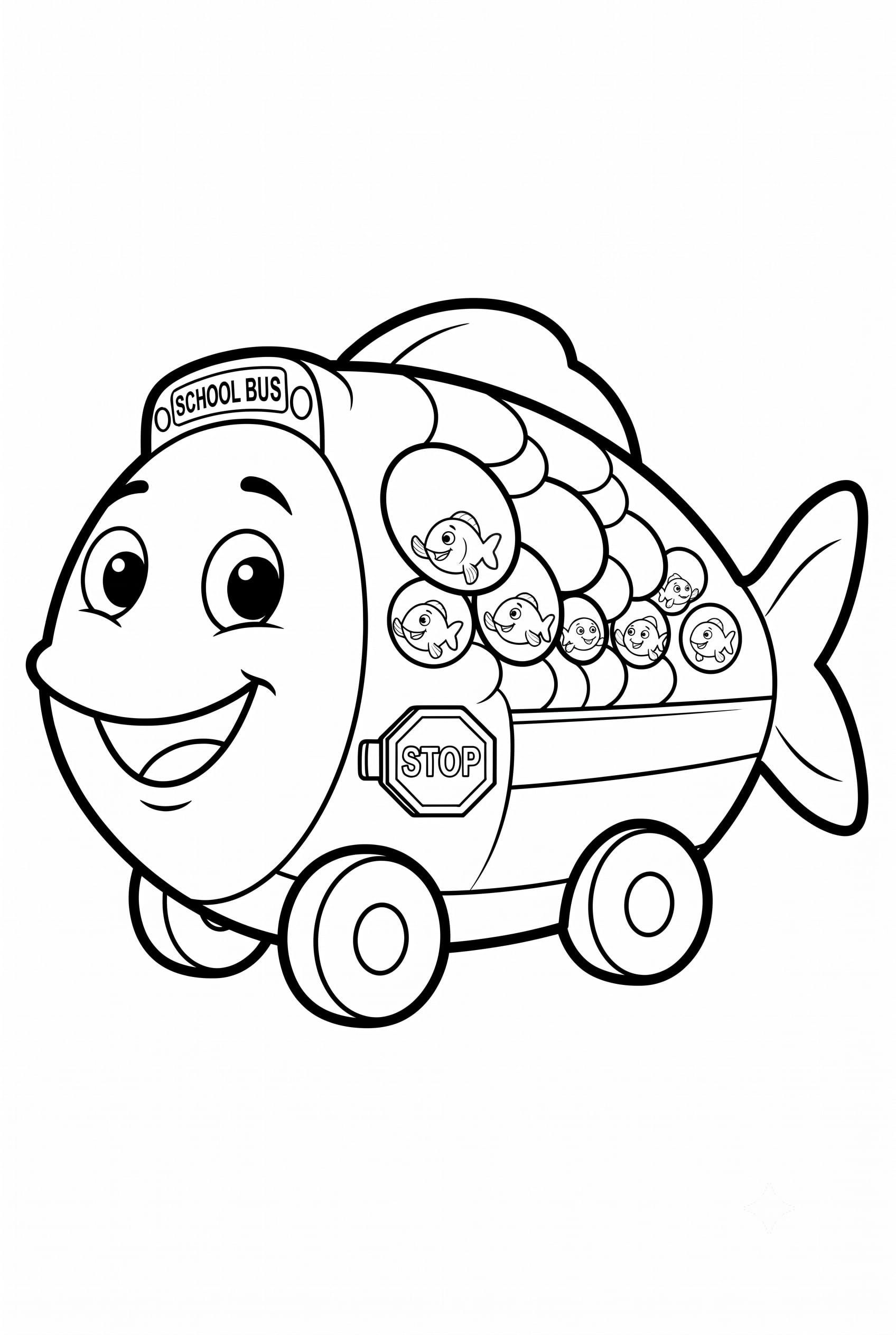 Fish School Bus