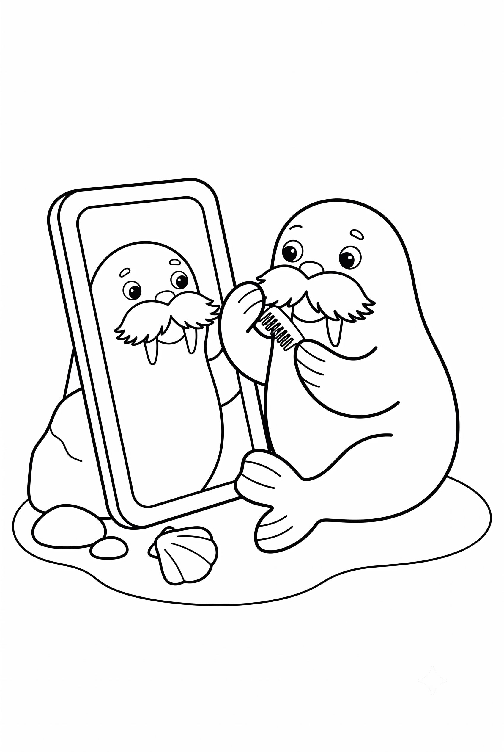 Walrus Mustache