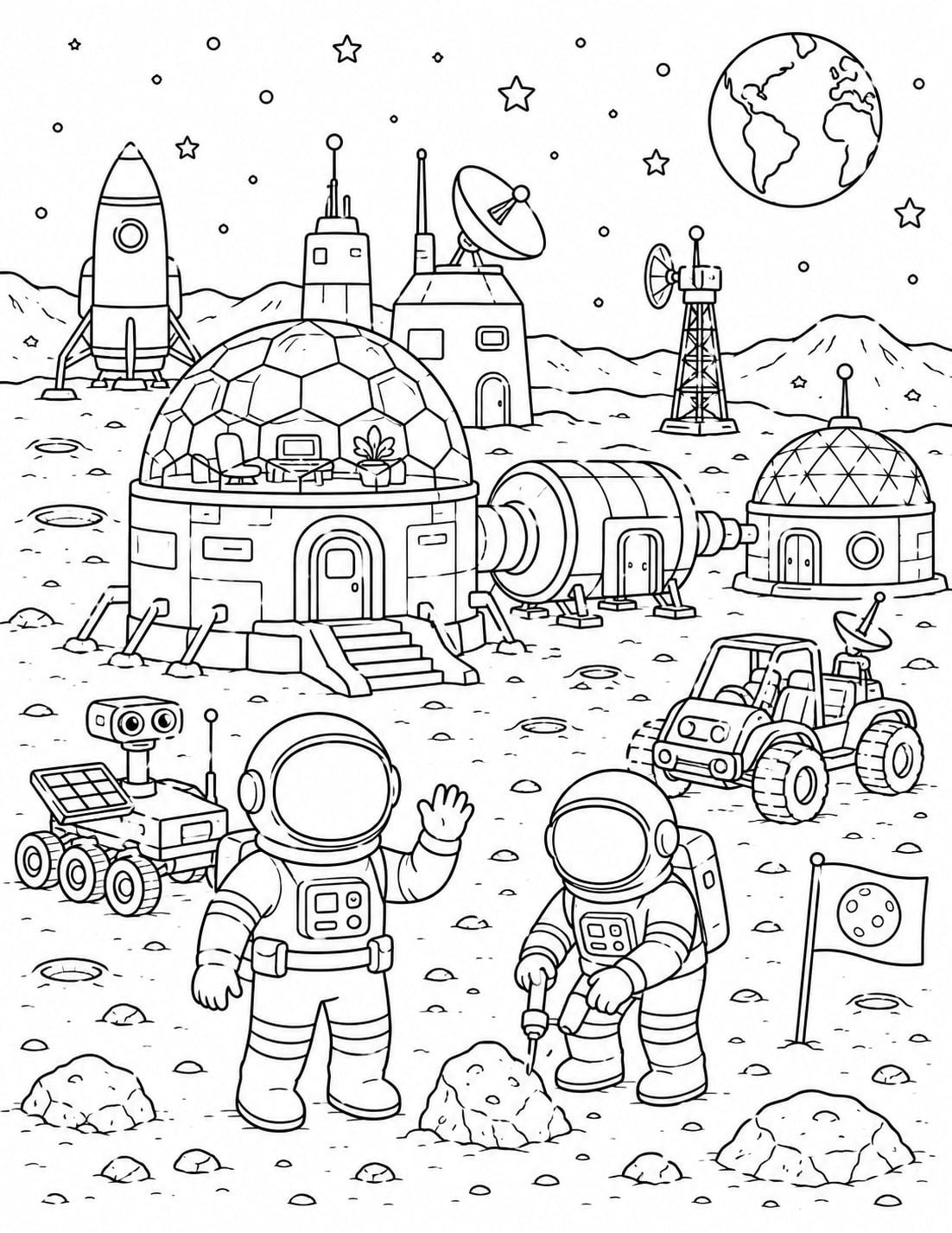 Base Lunar
