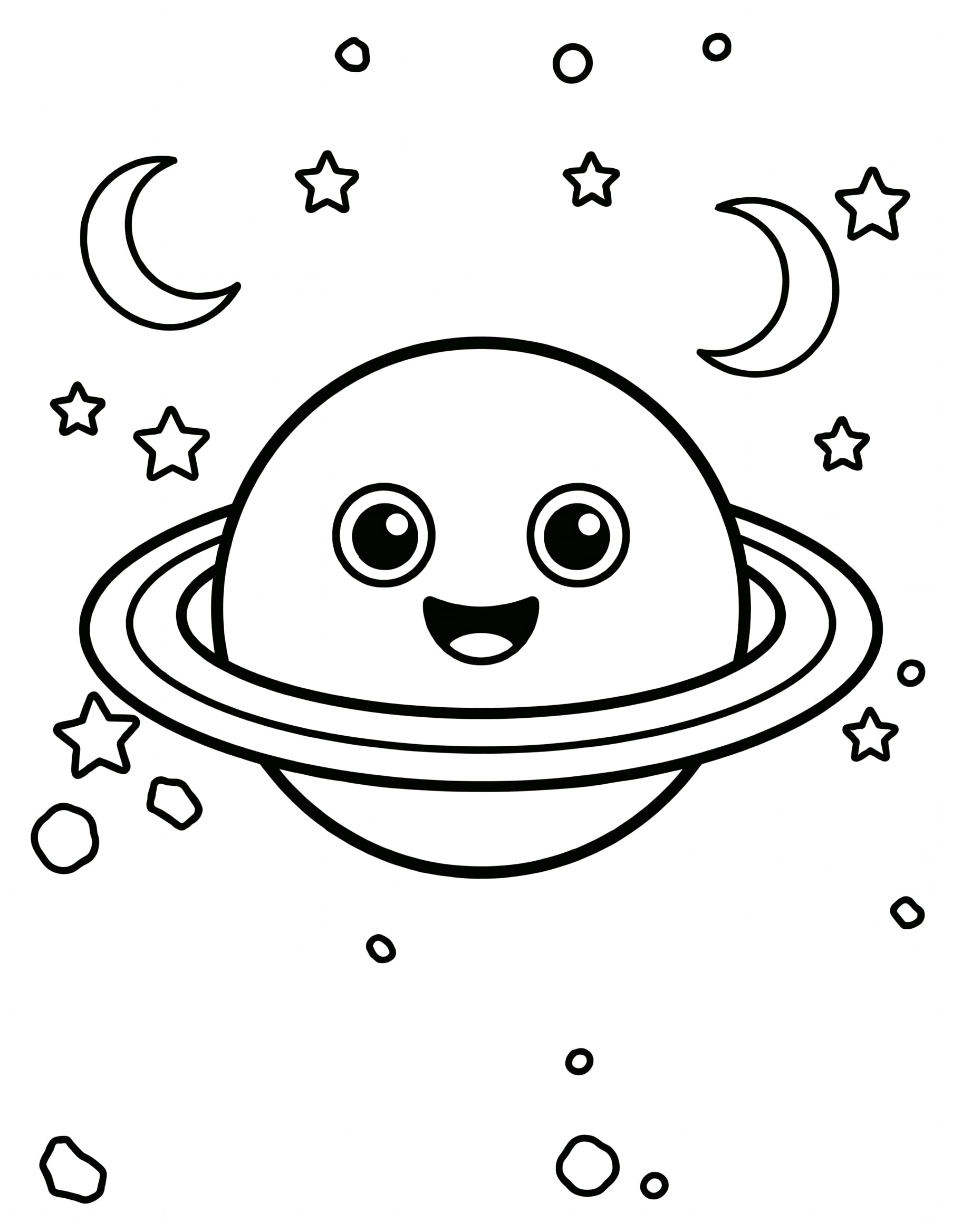 Planeta Saturno Anillos