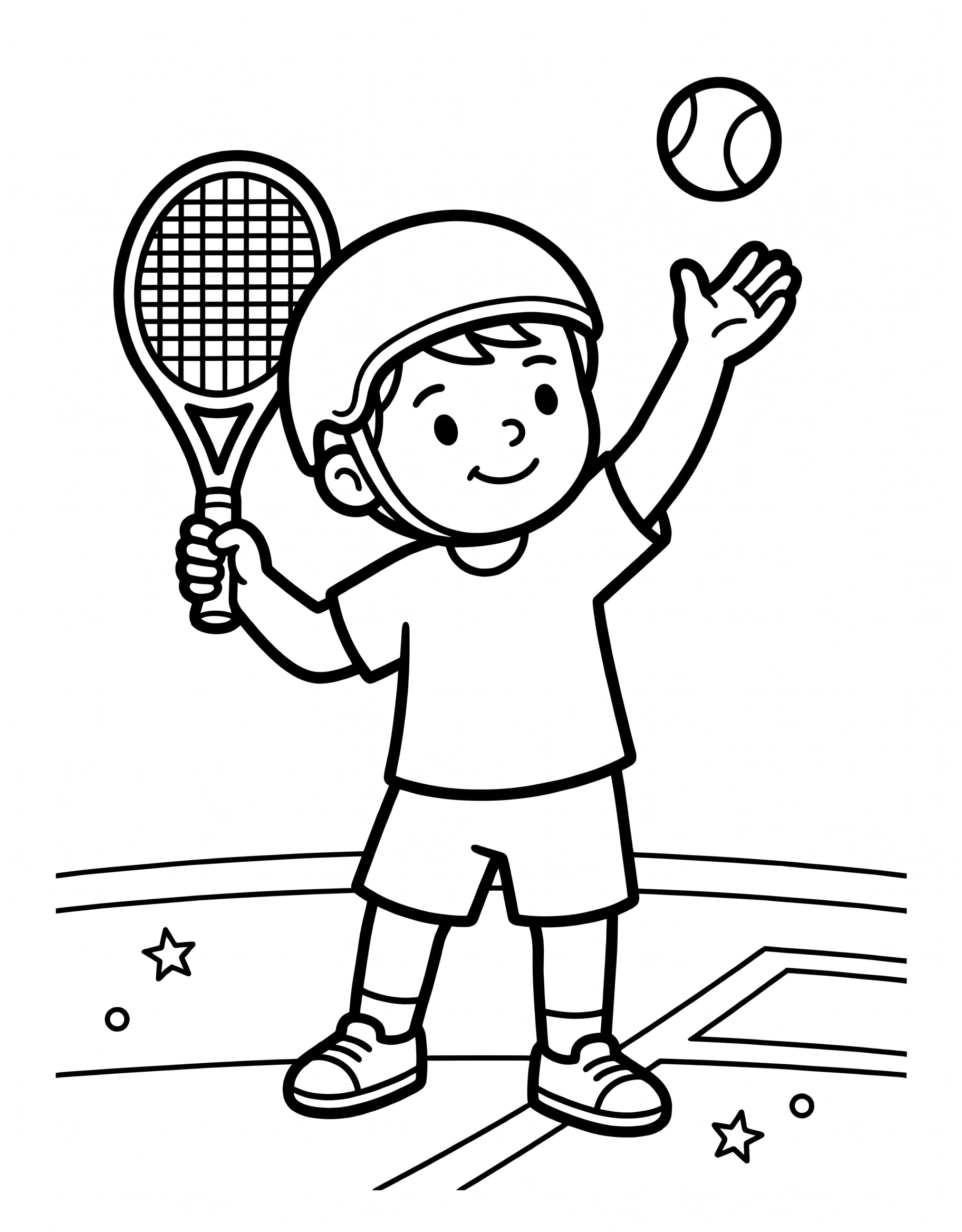 Saque De Tenis