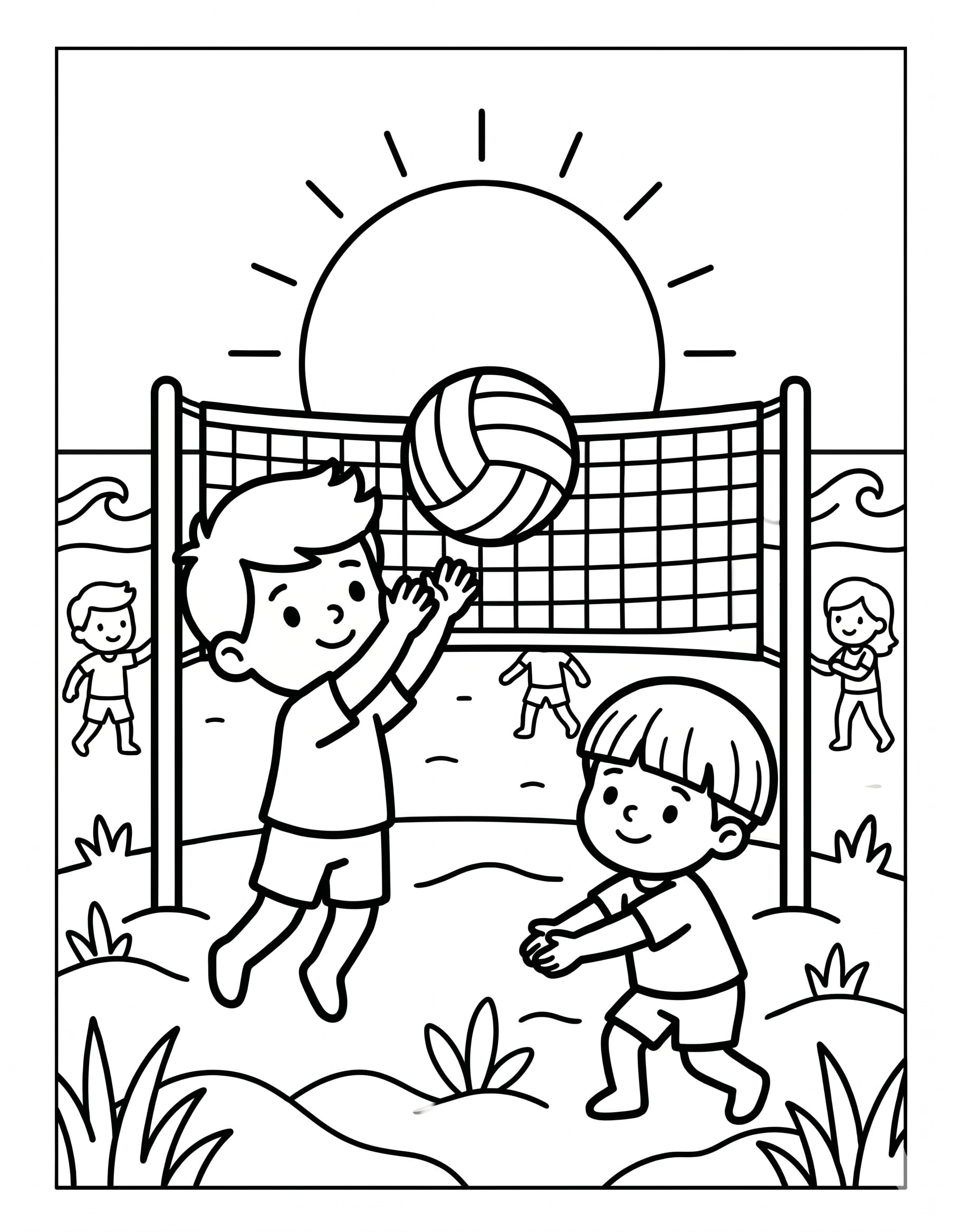 Volleyball Beach