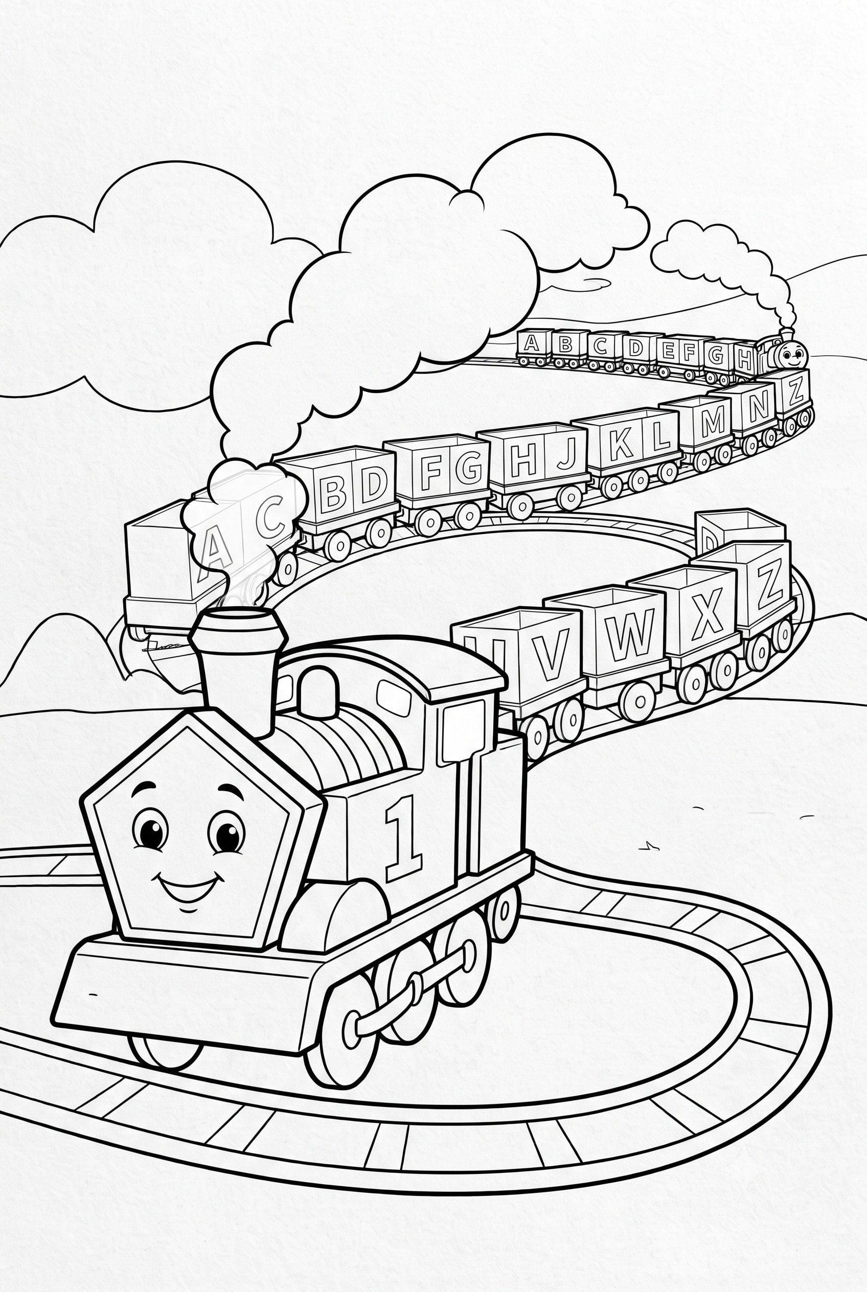 Train Alphabet