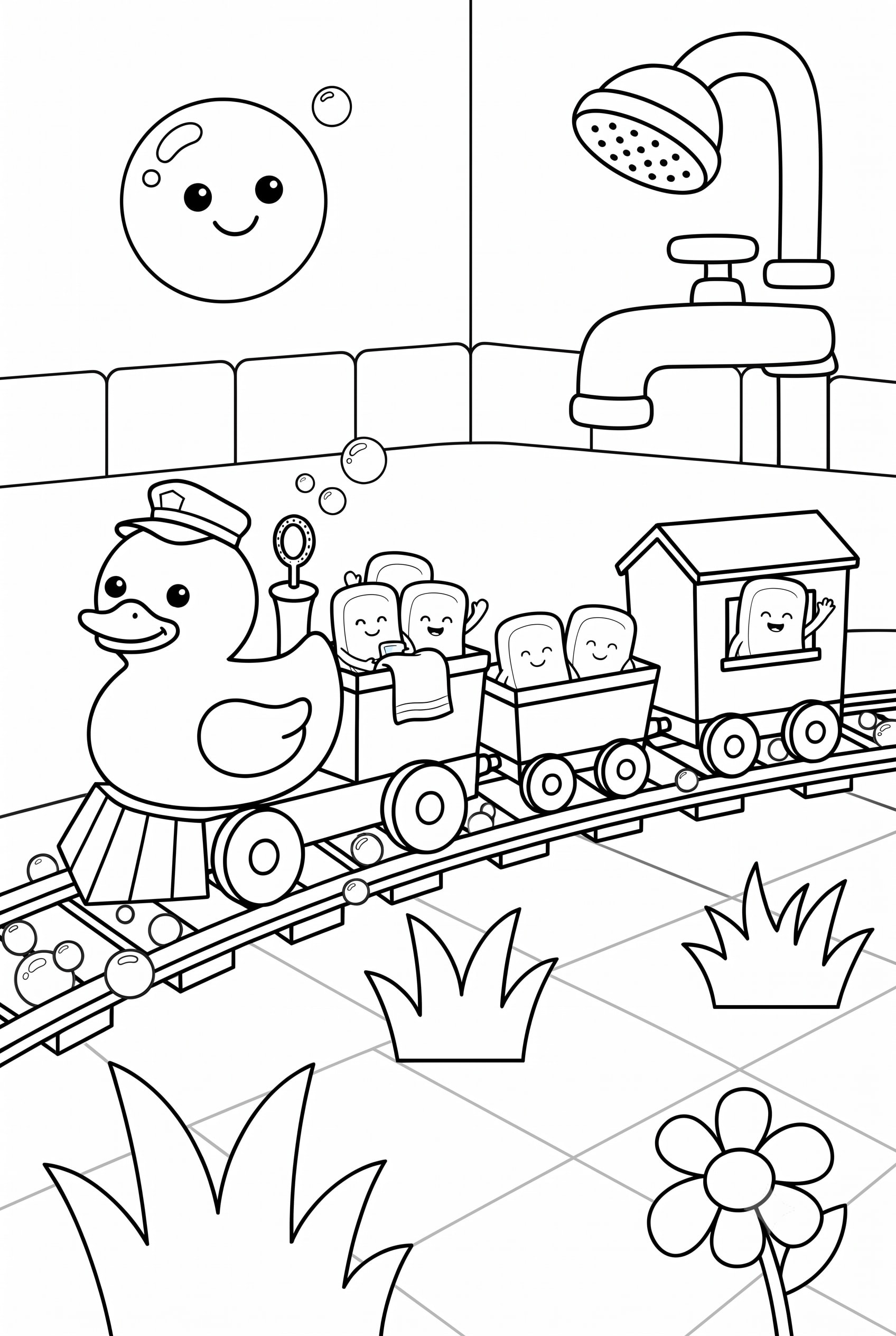 Train Bath Toy