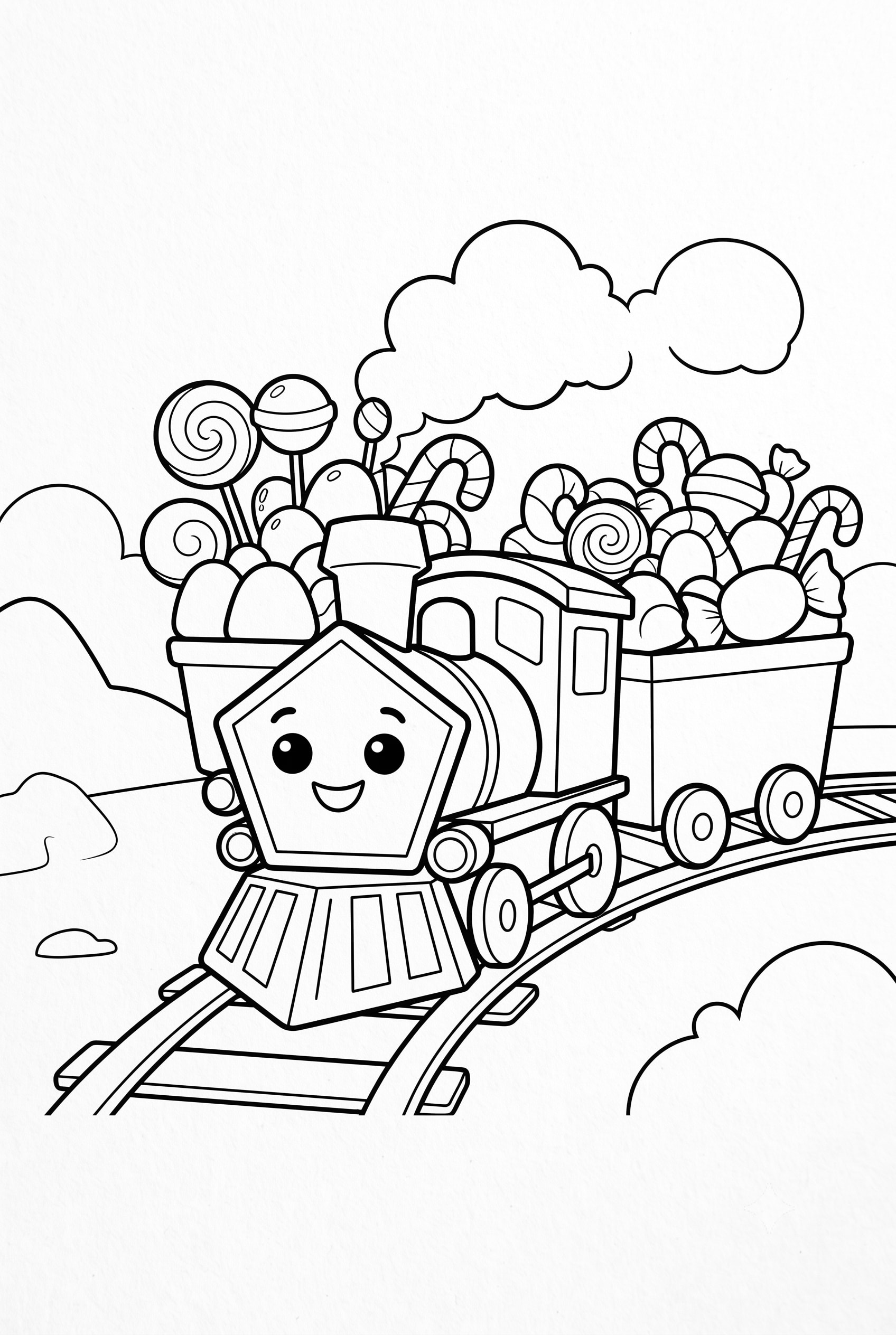 Train Candy Cars