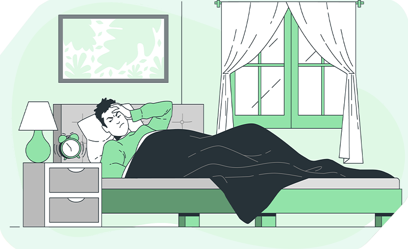 Oversleeping, insomnia, or rising early