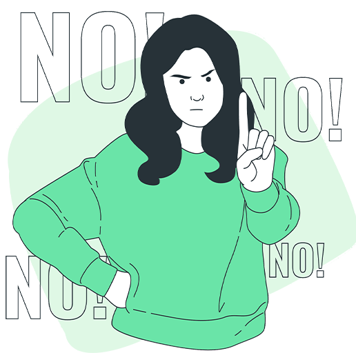 Learning to Say No