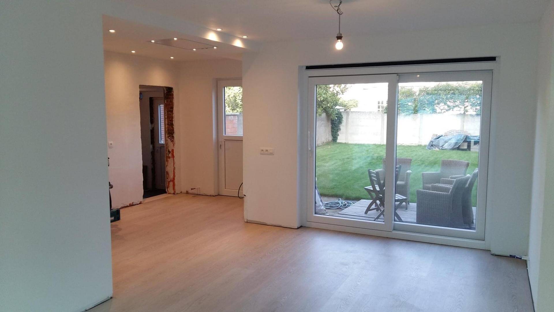 Lichte laminaatvloer