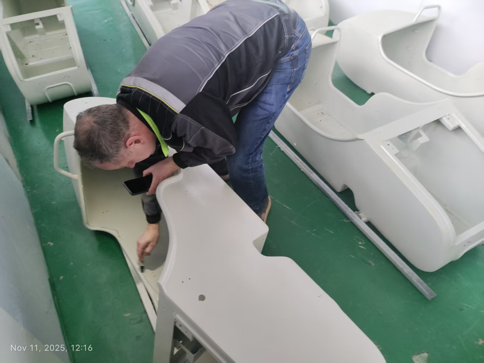 Real work, hands on, non-stop, until its done right