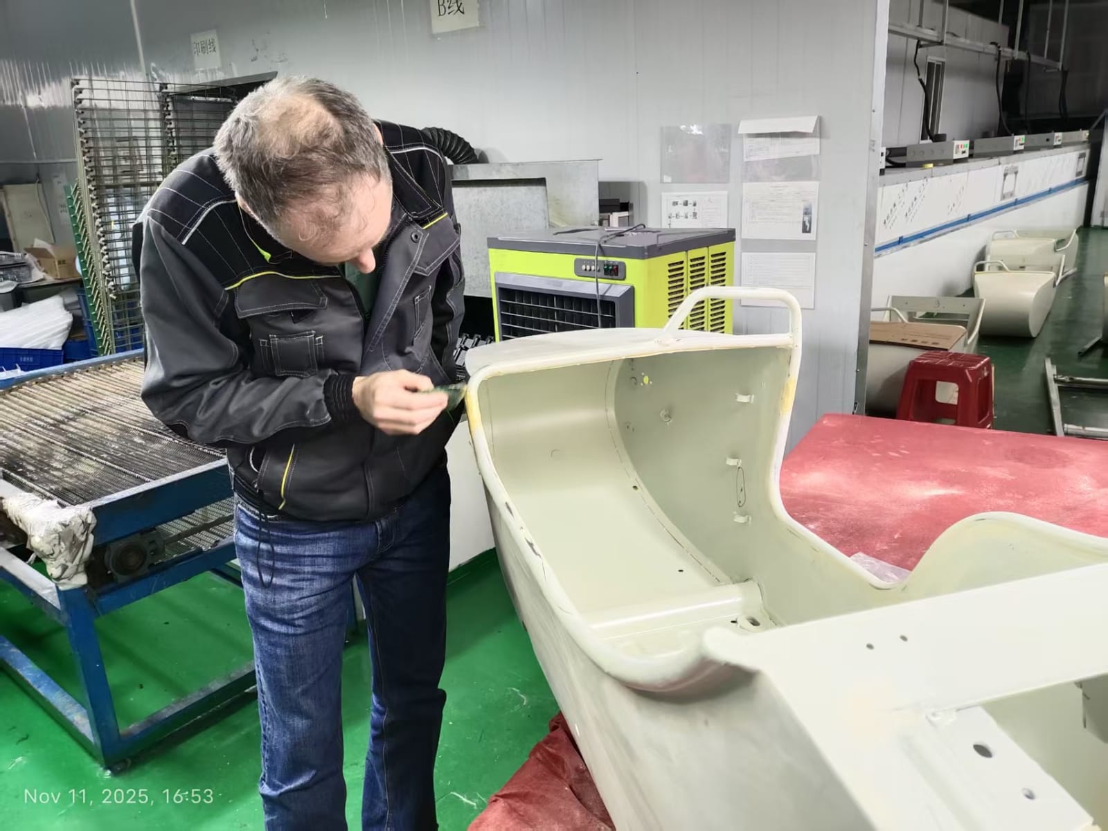 Inspect, reject, advise, record, repeat