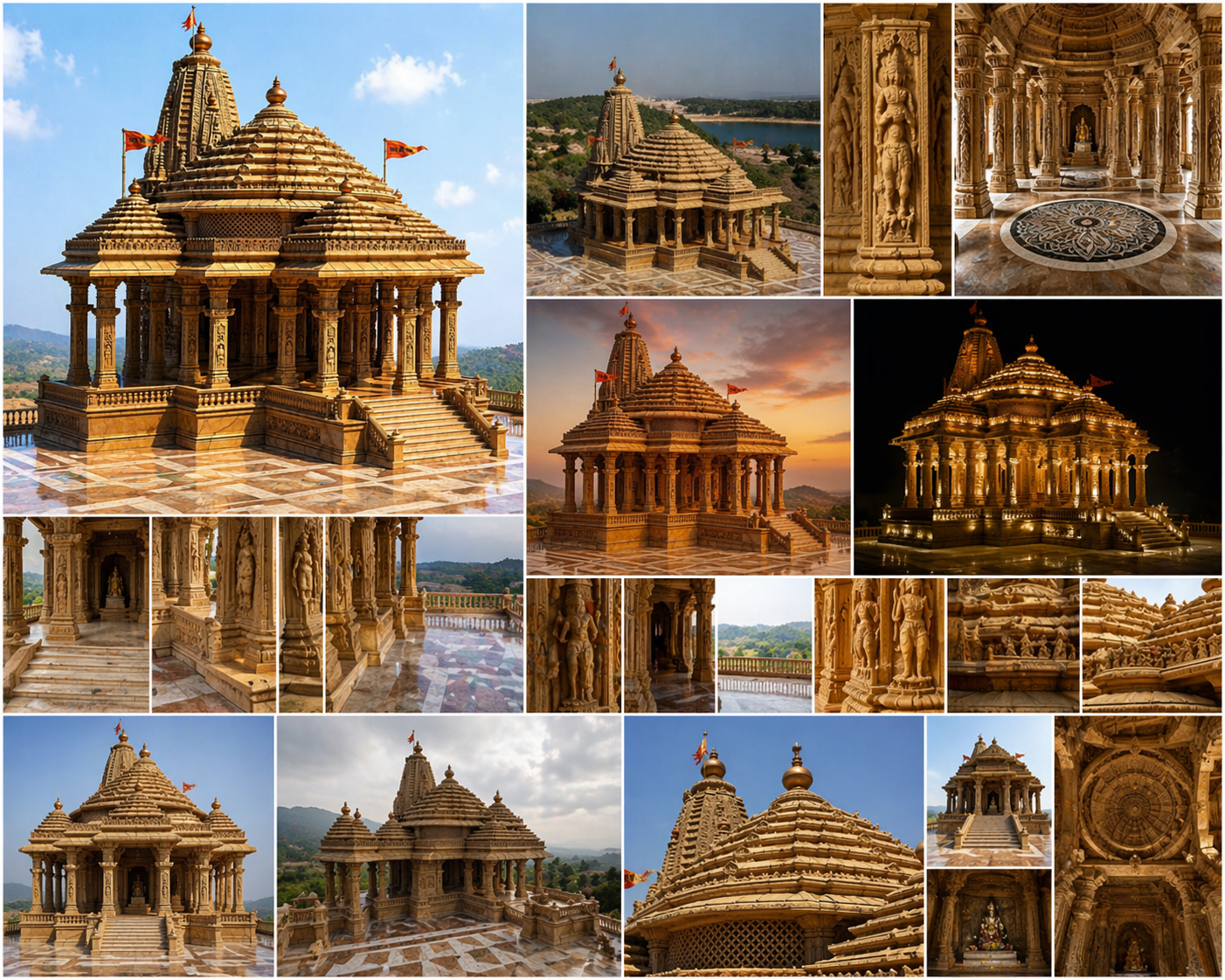 પ્રાચીન પથ્થરની મૂર્તિઓ