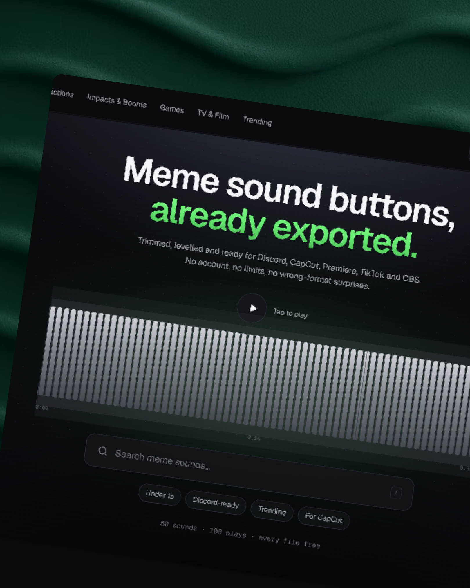 Sound Button preview