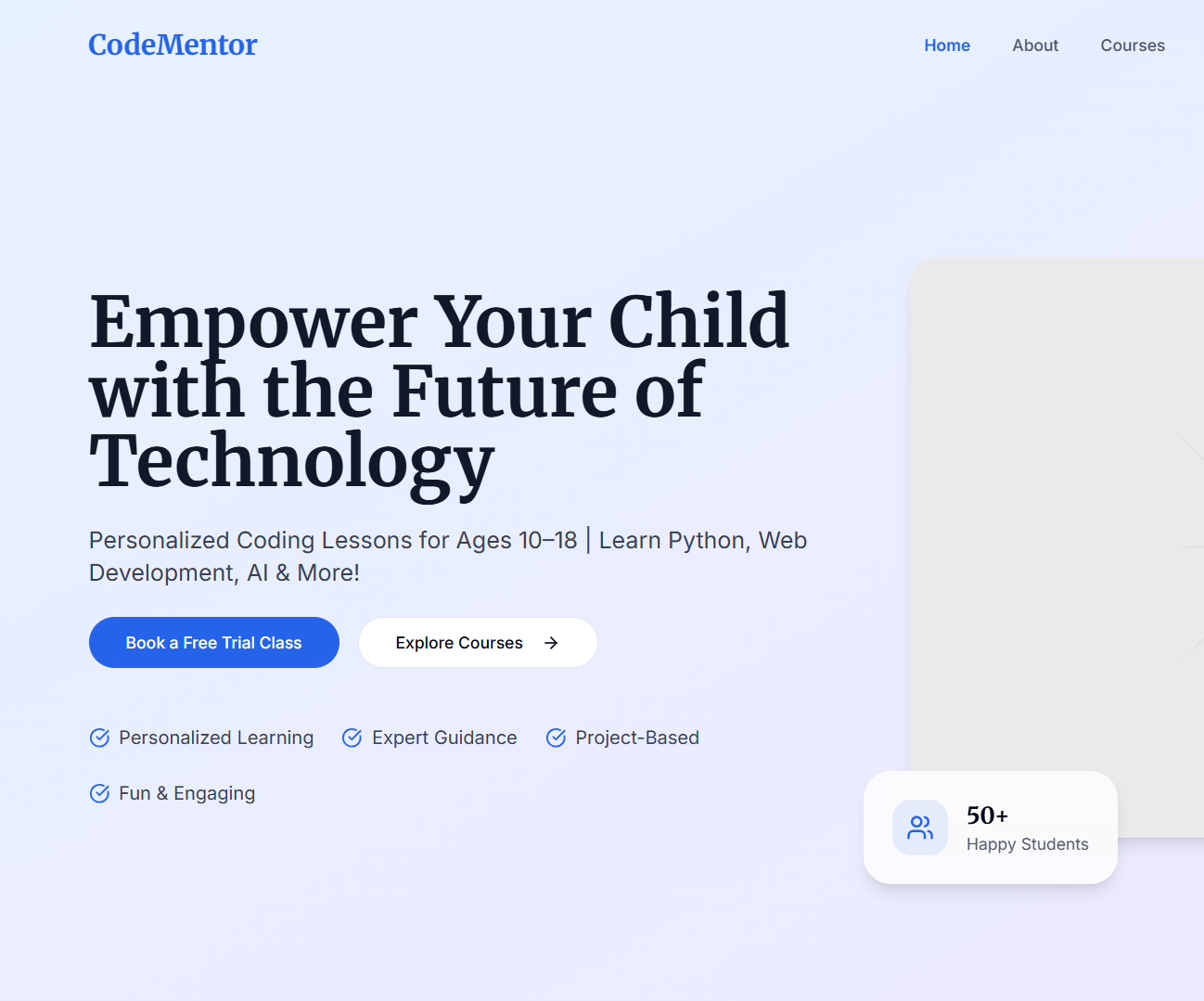 CodeMentor preview