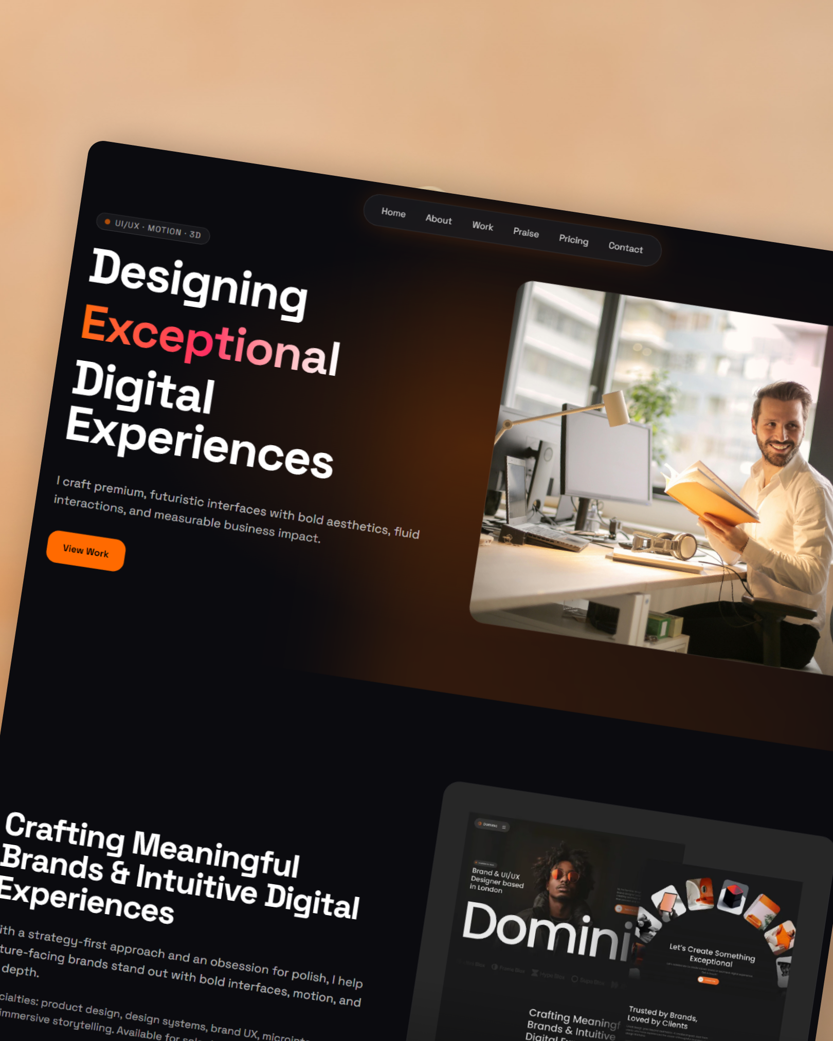 Designing Portfolio preview