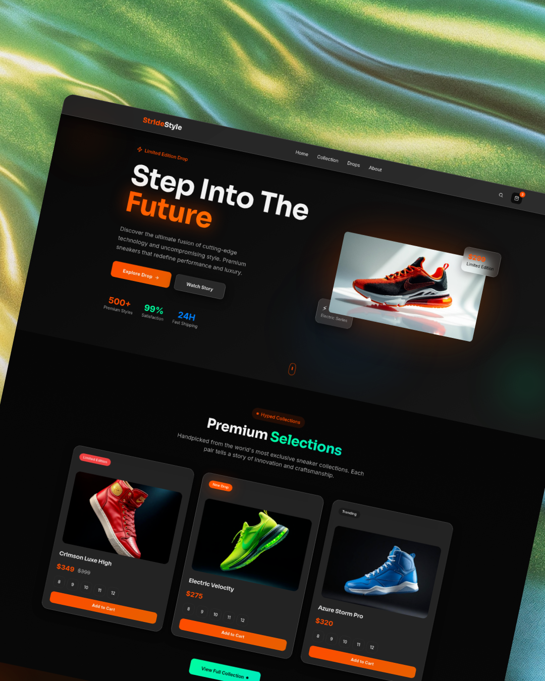 StrideStyle preview