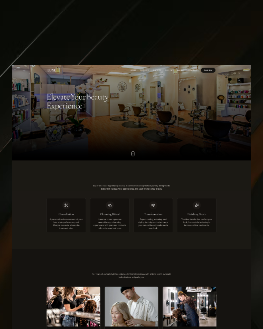 LUXE Salon preview