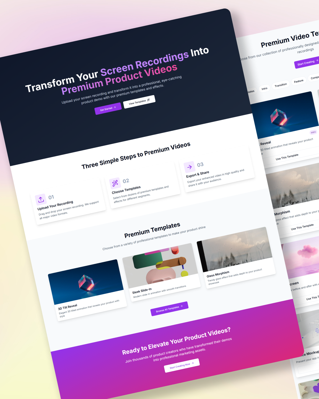 Premium Video Platform preview