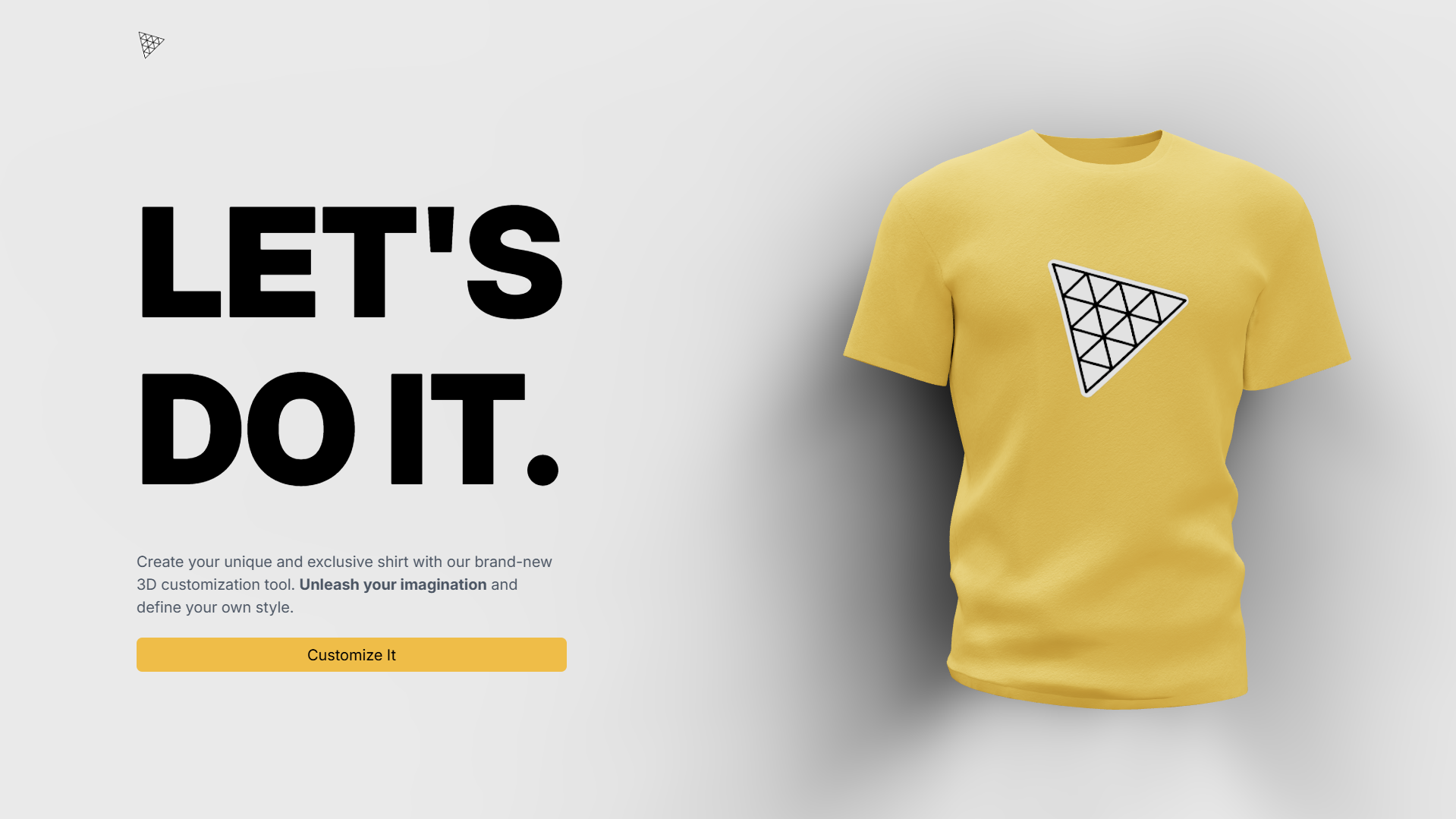 3D T-Shirt Customizer preview