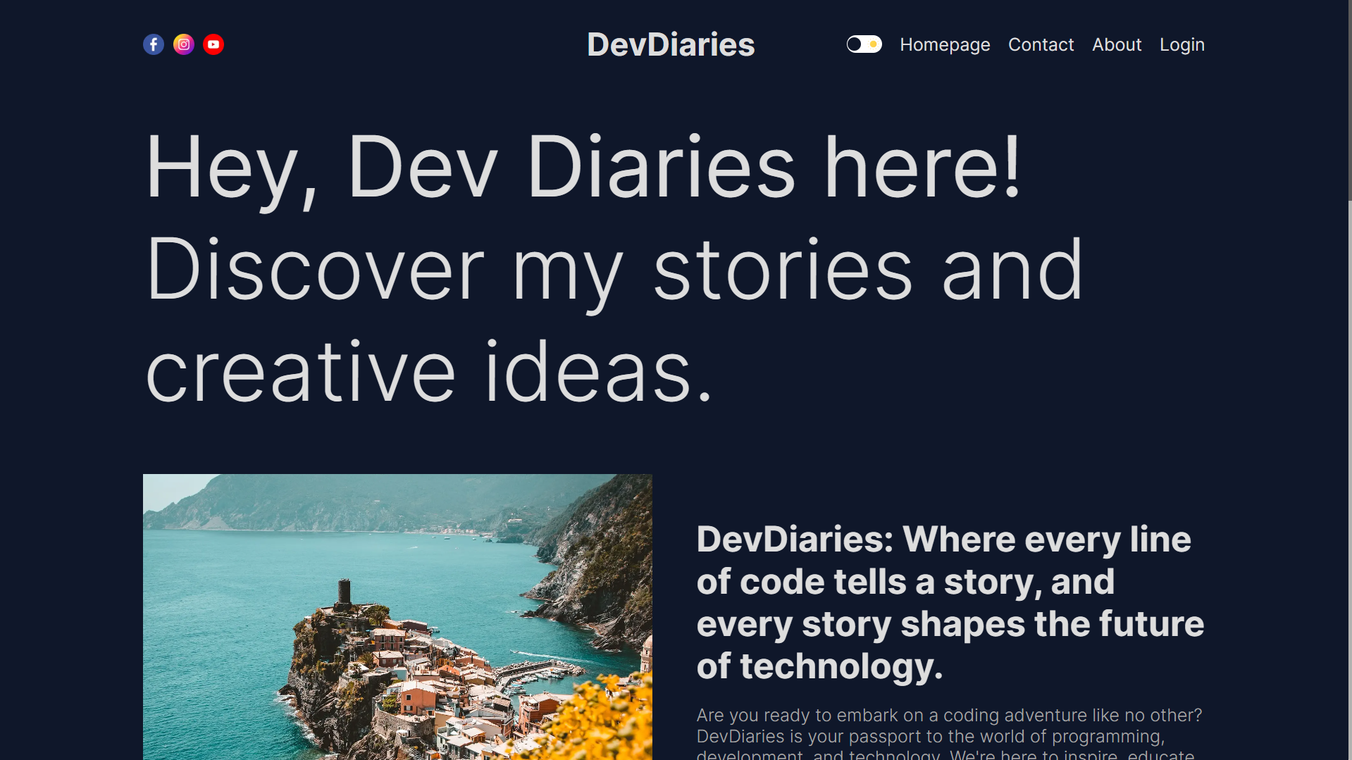 DevDiaries preview