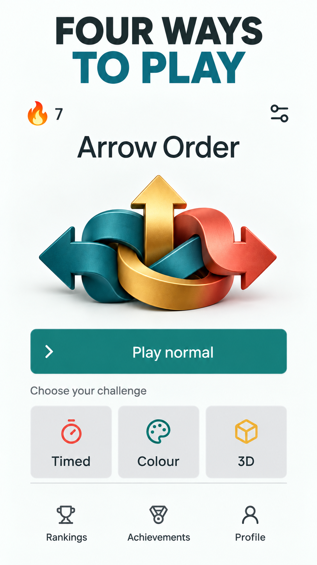 Arrow Order : Puzzle Logic — screenshot 1