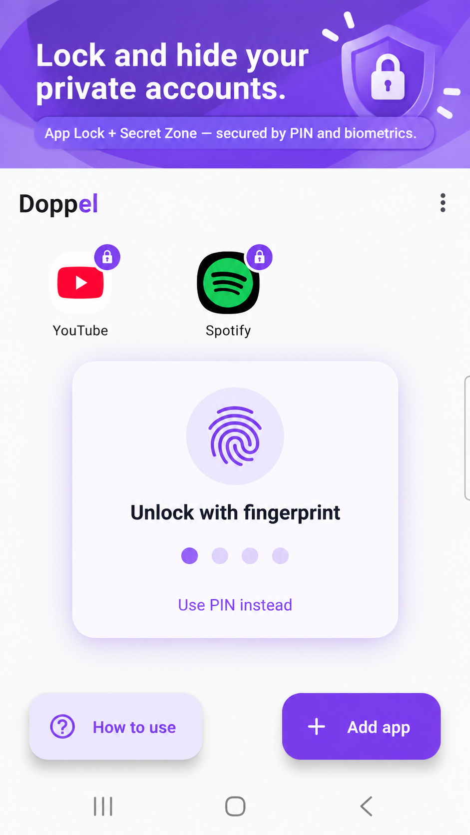 Doppel : Multiple Accounts — screenshot 2