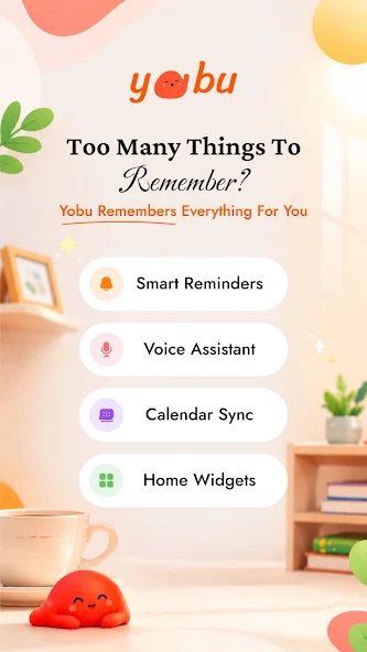 Yobu: AI Reminders & Notes — screenshot 1