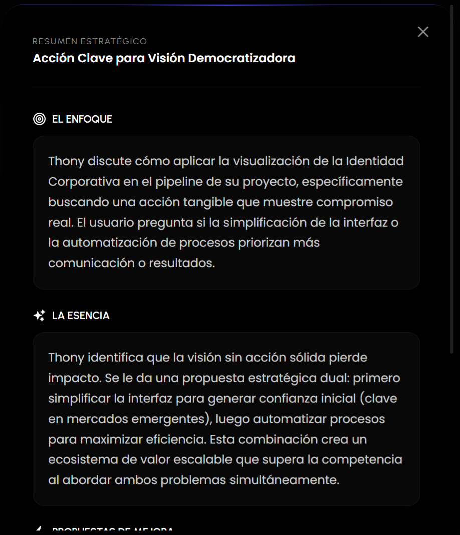 Analíticas de Mentoría