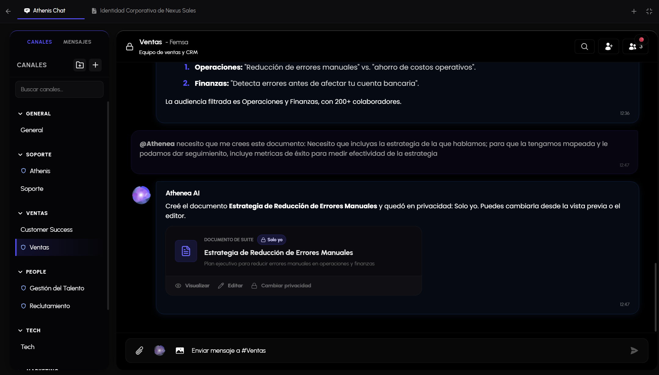 Athenis Chat