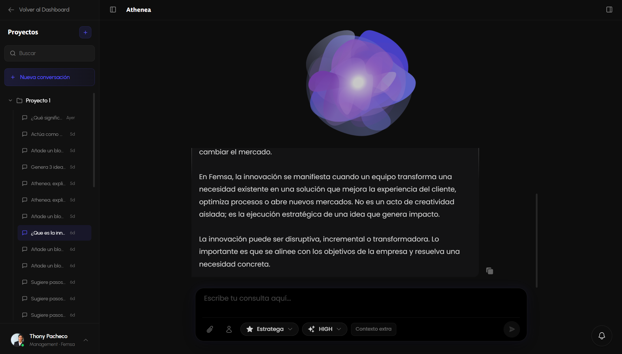 Innovación Estratégica Aplicada