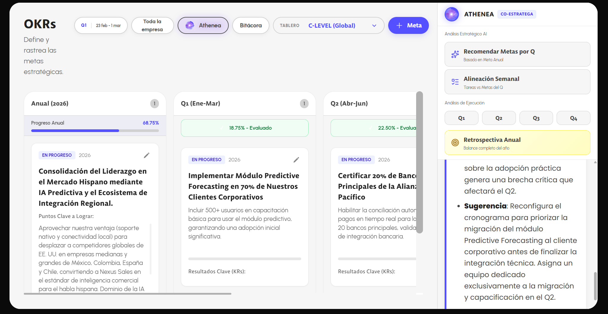 OKRs Inteligentes