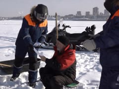 Чтобы рыбалка не оказалась последней о правилах безопасности жителям края напоминают инспекторы ГИМС МЧС России