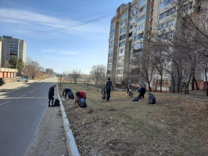 Более 100 куб. м мусора вывезено в Железнодорожном районе Хабаровска