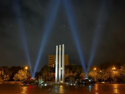 «Лучи Победы» озарят небо над театральной площадью  Комсомольска