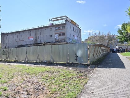 Строительство жилого комплекса обсудили с жителями Южного микрорайона