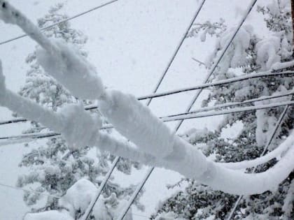 Сильный мороз оставил без электричества село в Хабаровском крае