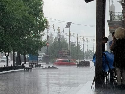 Август в Хабаровском крае начался с дождей