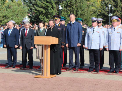 Клирик Елизаветинского храма посетил торжественную присягу первокурсников юридического института