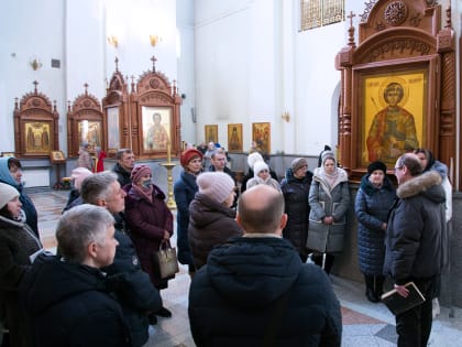 В Елизаветинском храме начался цикл бесед о богослужениях Великого поста